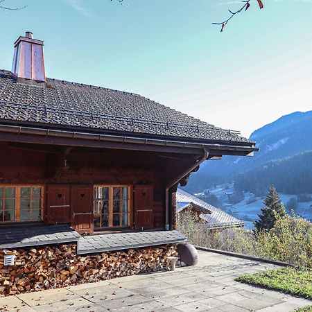 Les Jumelles Villa Gstaad Buitenkant foto