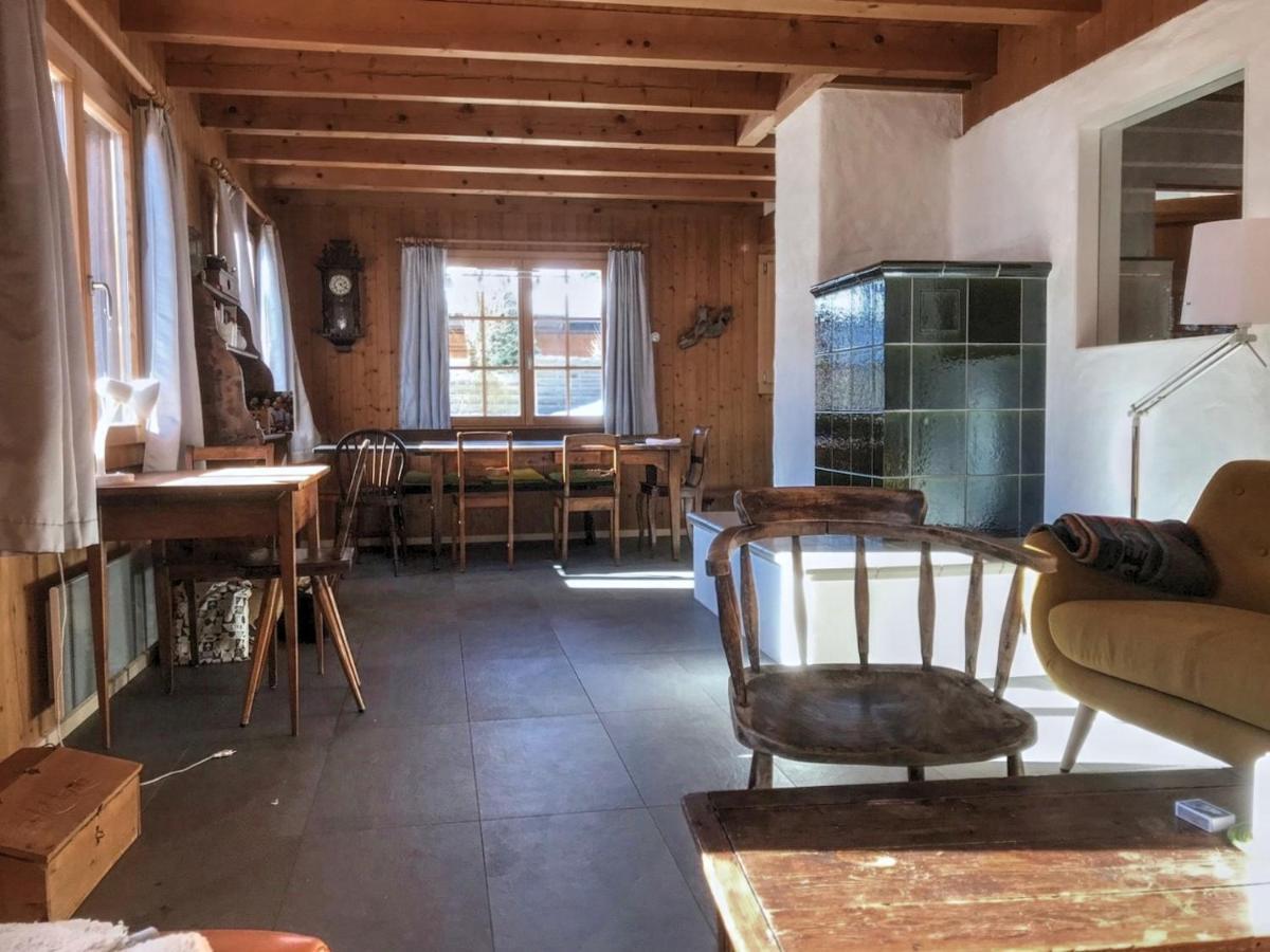 Les Jumelles Villa Gstaad Buitenkant foto